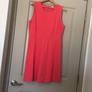 J. Crew Vibrant Pink Mini Dress